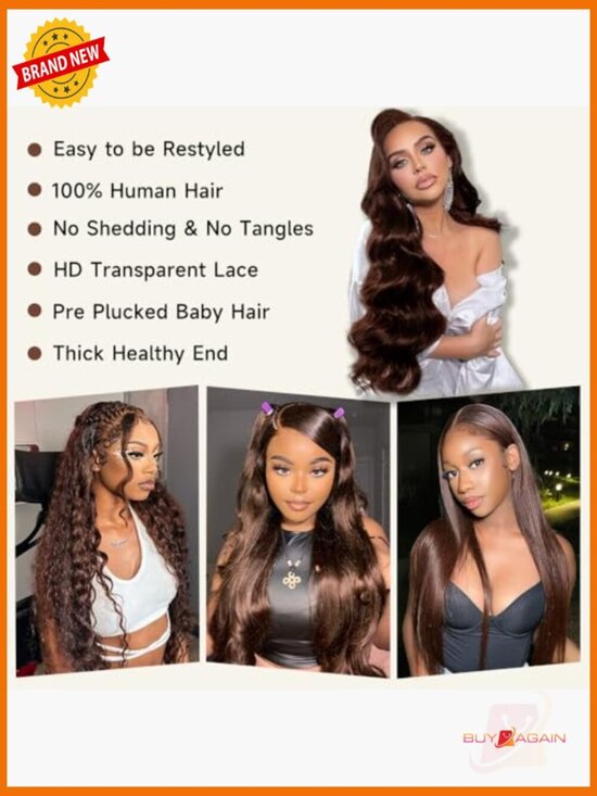 13x4 Body Wave Lace Front Wig 200 Density Human Hair Pre Plucked